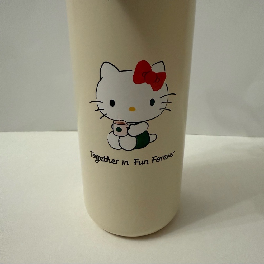 Starbucks Hello Kitty Stainless Steel Water Bottle - Picture 2 of 3
